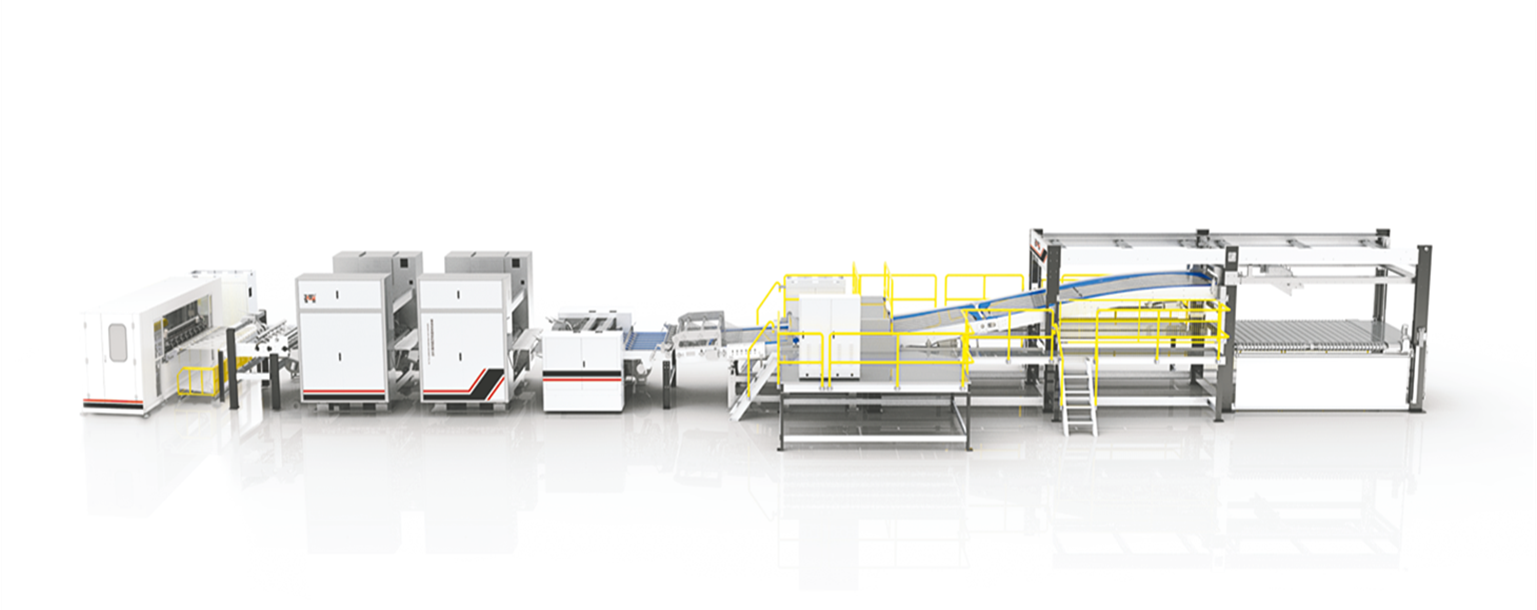 瓦楞紙板生產(chǎn)線干部設(shè)備解決方案三